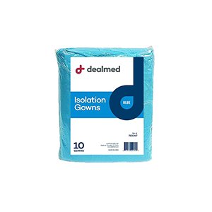 Blue Isolation Gown