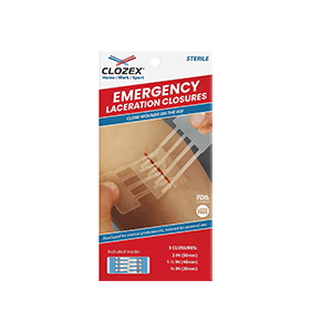 Clozex Emergency Laceration Closures