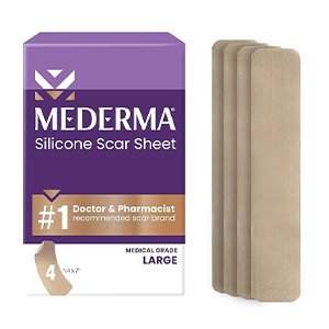 Mederma Large Medical Grade Silicone Scar Sheets