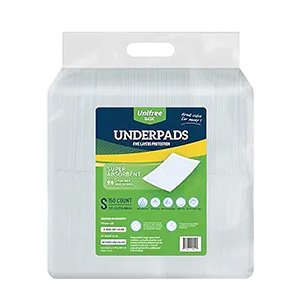 Unifree Disposable Underpads, Bed Pads, Incontinence Pad, Super Absorbent